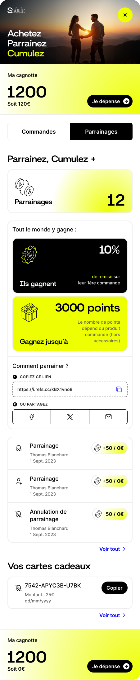 Referral Modal